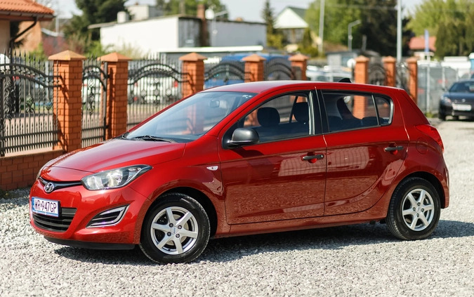 Hyundai i20 cena 25900 przebieg: 141000, rok produkcji 2013 z Radom małe 742